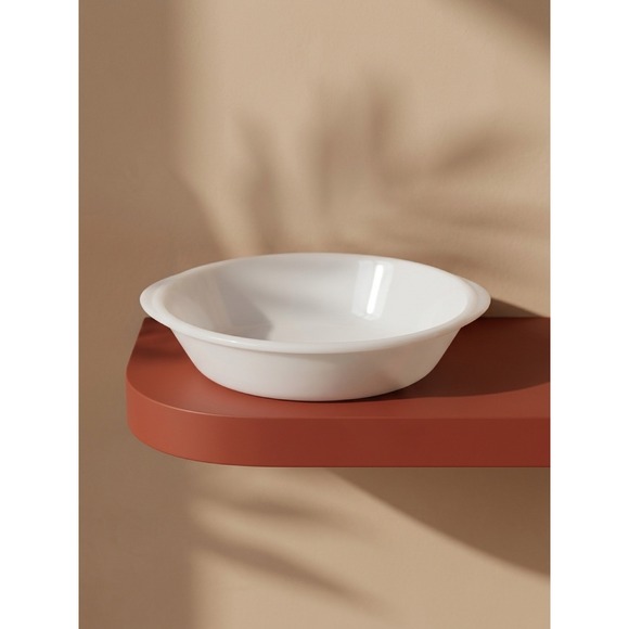 Glasbake Other - Vintage Glasbake Milk Glass Oval‎ Casserole Dish White Ovenware Made in USA